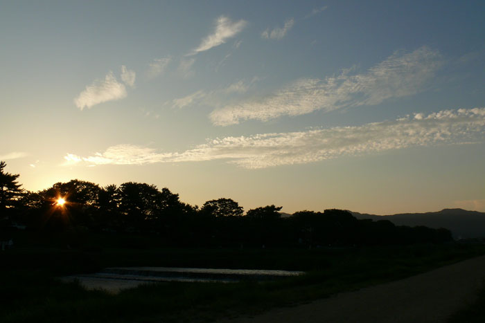 京都の河原タイム